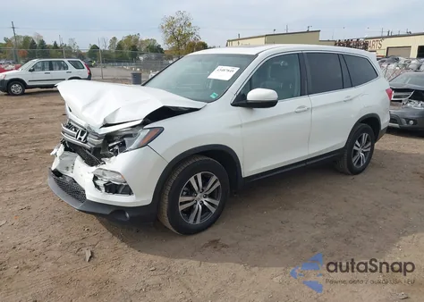 2017 Honda Pilot Ex-L z USA, uszkodzony, nr VIN 5FNYF5H51HB041880